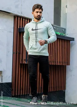 هودی نایک سبز روشن مردانه مدلNolin