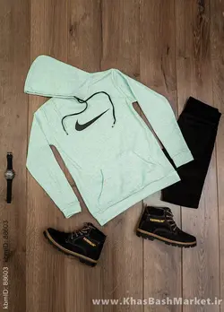 هودی نایک سبز روشن مردانه مدلNolin