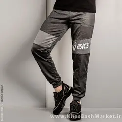 شلوار اسلش اسیکس مردانه (T)دو رنگ ذغالی مدل K80