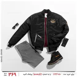 کاپشن خلبانی مردانه Army مدل 23224