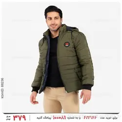 کاپشن مردانه Nika مدل 23375