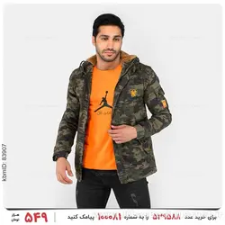 کاپشن مردانه ارتشی مدل 22810