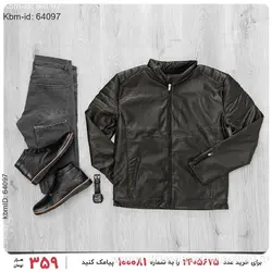 کاپشن چرم مردانه Maran مدل 17862