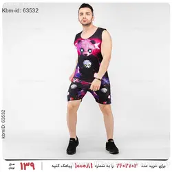 ست رکابی و شلوارک مردانه Marlon مدل 18790