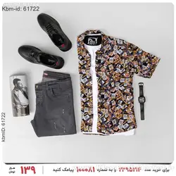 پیراهن مردانه Fendi مدل 19890