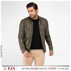 کاپشن چرمی مردانه Marta مدل 23310