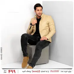 کاپشن چرمی Benson مدل 22417