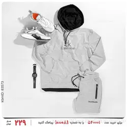 ست سویشرت و شلوار مردانه Calvin Klein مدل 21844