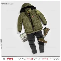 کاپشن مردانه Damon مدل 21441