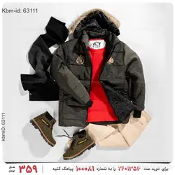 کاپشن مردانه Karen مدل 21594