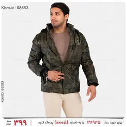 کاپشن ارتشی مردانه مدل 21489