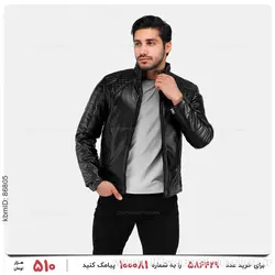 کاپشن چرمی مردانه Lima مدل 22830