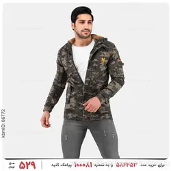 کاپشن ارتشی مردانه مدل 23024
