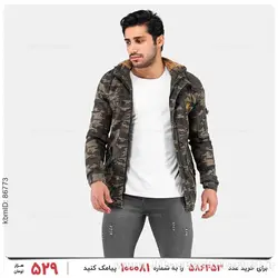 کاپشن ارتشی مردانه مدل 23024