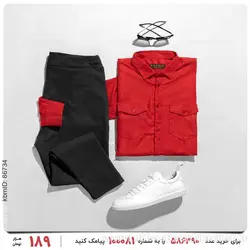 پیراهن مردانه Rayan مدل 23143