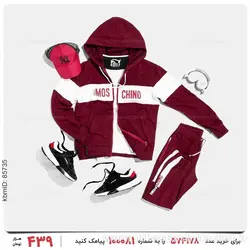 ست سویشرت و شلوار مردانه Moschino مدل 22244