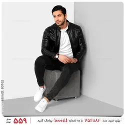 کاپشن چرم مردانه Imaz مدل 22723