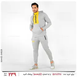 ست سویشرت و شلوار مردانه Supreme مدل 22519