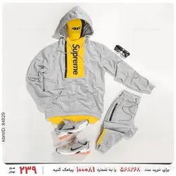 ست سویشرت و شلوار مردانه Supreme مدل 22519