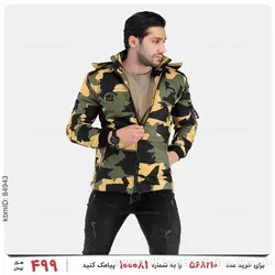 کاپشن ارتشی مردانه مدل 22832