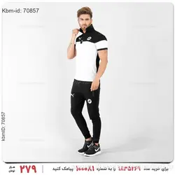 ست پولوشرت و شلوار مردانه BMW مدل 14262