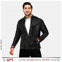 کاپشن چرمی مردانه Chanel مدل 22829