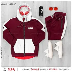 ست سویشرت و شلوار مردانه Puma مدل 15340