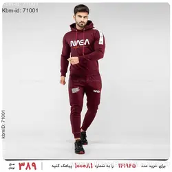 ست سویشرت و شلوار مردانه Nasa مدل 15774
