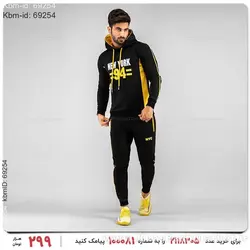 ست سویشرت و شلوار مردانه New York مدل 15505