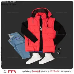 کاپشن آستین حلقه ای مردانه Nike مدل 21493