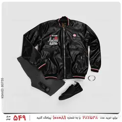 کاپشن چرم مردانه Stark مدل 22720