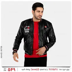 کاپشن چرم مردانه Stark مدل 22720