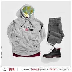 سویشرت مردانه Gucci مدل 22396