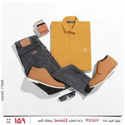 پیراهن مردانه Zima مدل 22489