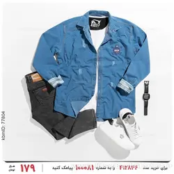 پیراهن مردانه Deniz مدل 22504