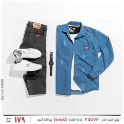 پیراهن مردانه Deniz مدل 22504