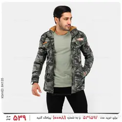 کاپشن مردانه ارتشی مدل 22811