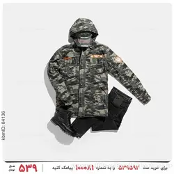 کاپشن مردانه ارتشی مدل 22811