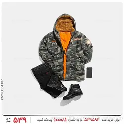 کاپشن مردانه ارتشی مدل 22811