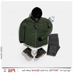 کاپشن مردانه Araz مدل 22731