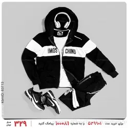 ست سویشرت و شلوار مردانه Moschino مدل 22286
