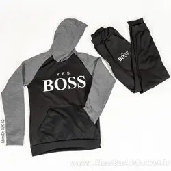 ست هودی شلوار BOSS مردانه مدل Varm