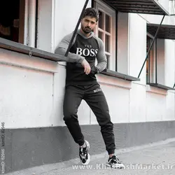 ست هودی شلوار BOSS مردانه مدل Varm