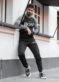 ست هودی شلوار BOSS مردانه مدل Varm