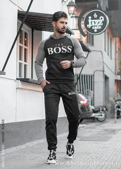 ست هودی شلوار BOSS مردانه مدل Varm