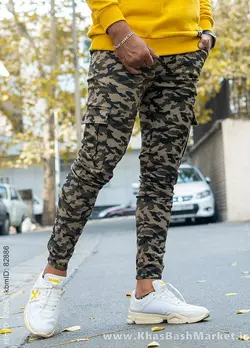 شلوار اسلش چریکی ریز مدل Ehsan