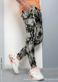 شلوار اسلش چریکی درشت مدل Ehsan