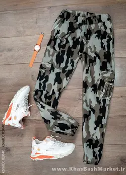 شلوار اسلش چریکی درشت مدل Ehsan