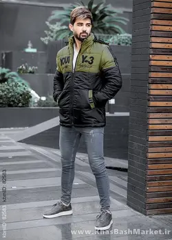 کاپشن مردانه Y-3سبز مدل YOUI