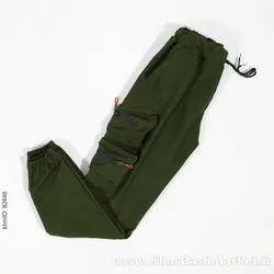 شلوار اسلش سبز مردانه مدل ETARO